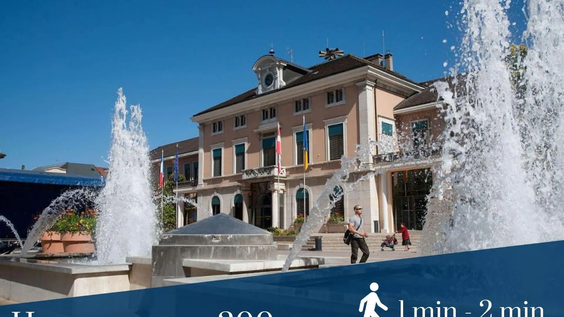 Homey Forest - Hypercentre - Proche Gare Et Tram - Wifi & Netflix Annemasse France
